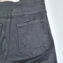 Load image into Gallery viewer, J Brand Skinny Jeans Annalie Size W25 Black Stretch Denim Drainpipe High Rise
