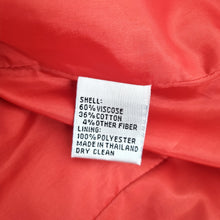 Load image into Gallery viewer, Talbots Blazer Jacket Red Coral UK 12 Italian Fabric Smart Tailored Work Classic
