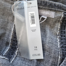 Load image into Gallery viewer, Per Una Denim Skirt Maxi 18 Long Black M&amp;S NEW A Line Panelled Boho Modest Tall
