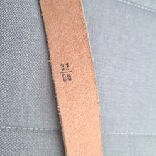 Load image into Gallery viewer, Vintage Laura Ashley Belt Genuine English Leather Skinny Nude Pink Gold  30-34''
