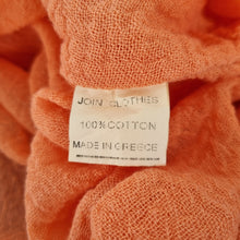 Load image into Gallery viewer, Join Clothes Kaftan Beach Coverup Midi Orange Pockets Muumuu Dress One Size
