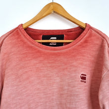 Load image into Gallery viewer, G-Star Raw Sweatshirt Men Coral Kendo Overdye Cargo Sleeve Pocket Cotton Medium
