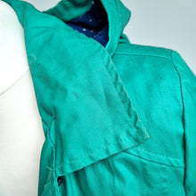 Load image into Gallery viewer, Per Una Stormwear Coat Rain Jacket M&amp;S Jade Green Lined Waterproof Hooded 10
