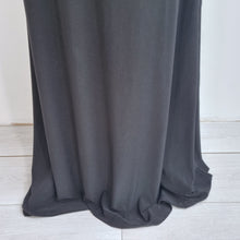 Load image into Gallery viewer, Long Tall Sally Skirt Maxi UK 18 Black Fit &amp; Flare Elasticated Waist Long Party

