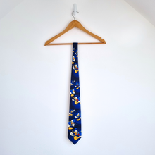 Load image into Gallery viewer, The Disney Store Tie Angry Donald Duck Vintage Navy Blue Character Novelty

