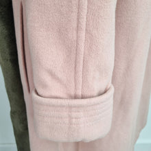 Load image into Gallery viewer, Vintage St Michael Wool Coat UK 12 Pink Faux Fur Collar 90s Oversized Pockets
