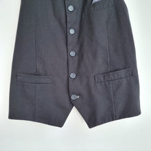 Load image into Gallery viewer, Spitalfields Clothing Co Waistcoat 42R Grey Dotted Smart Tailored Suit Vest
