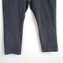Load image into Gallery viewer, Seasalt Cornwall Lamledra Jeans UK 18 Straight Black Stretch High Rise Cropped
