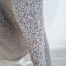 Load image into Gallery viewer, ARKET Wool Alpaca Cardigan Small Grey Oversized Button Front Chunky Knit Pocket
