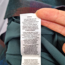 Load image into Gallery viewer, Seasalt Cornwall Dress Corduroy Martingale Check Pockets Shift Lined Size 8 Tall
