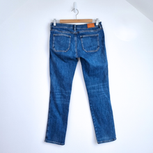 Load image into Gallery viewer, 2 Mih Paris Jeans Bundle 26 Mid Rise Cropped Slim Fit Dark Mid Wash Stretch
