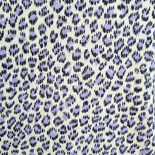 Load image into Gallery viewer, Whistles T-shirt Leopard Print Lilac Medium 100% Cotton Top Animal Short Sleeve
