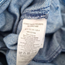 Load image into Gallery viewer, Seasalt Cornwall Jeans Trousers Stones Throw Barrel Pleated High Rise Blue UK 8
