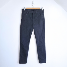 Load image into Gallery viewer, Mother Jeans Skinny Black Looker High Waisted Stretch Pockets Skinny Size W 30
