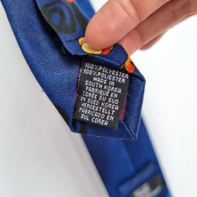 Load image into Gallery viewer, Tie Rack Tigger Pooh Disney Necktie Novelty Blue Character Umbrella Swirly
