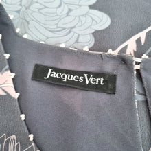 Load image into Gallery viewer, Jacques Vert Outfit Co-Ord Grey Midi Skirt Blouse Floral Beaded Occasion 18 20
