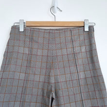 Load image into Gallery viewer, Collusion Trousers Flared Check Grey Bellbottoms Tweed Look Stretch High Rise 8
