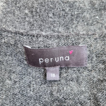 Load image into Gallery viewer, Per Una Knitted Tunic Grey Top UK 18 Wool Jumper Short Sleeve M&amp;S Pockets Mini
