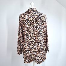 Load image into Gallery viewer, Next Leopard Print Co-ord Set 16 Shorts Long Sleeve Shirt Animal Outfit Holiday
