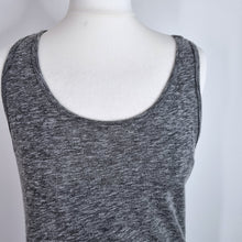 Load image into Gallery viewer, All Saints Asymmetric Dress Tank Grey Marl Jersey Ella Stretch Casual Medium
