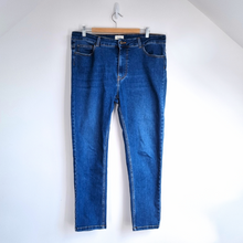 Load image into Gallery viewer, Hush Jeans Slim Fit Mid Blue Wash High Rise Stretch Ankle Length Denim Size 18
