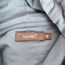 Load image into Gallery viewer, Howies Hoodie Blue Oversized Medium Organic Cotton Logo Pullover Sweatshirt

