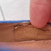 Load image into Gallery viewer, Kaleidoscope Real Suede Shoes Royal Blue UK 6 High Heels Strap Court Pointy
