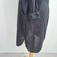 Load image into Gallery viewer, Day Birger et Mikkelsen Dress UK 12 Black 100% Cotton Boho Casual Deep V Pockets
