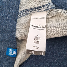 Load image into Gallery viewer, Stanley Stella Sweatshirt Cold Seas &amp; Hot Teas Wild Swimming Blue Cotton Medium
