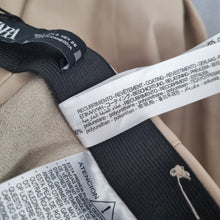 Load image into Gallery viewer, Zara Faux Leather Trousers Small Beige Neutral Leggings High Rise Slim Fit Work
