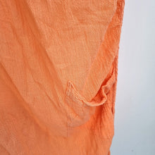 Load image into Gallery viewer, Join Clothes Kaftan Dress Orange Cotton Oversized One Size Beach Coverup Lagen
