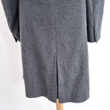 Load image into Gallery viewer, Feraud Coat Belted Wool Cashmere Grey Removable Faux Fur Collar Work Smart 10
