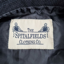 Load image into Gallery viewer, Spitalfields Clothing Co Waistcoat 42R Grey Dotted Smart Tailored Suit Vest
