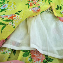 Load image into Gallery viewer, NEW Lucky &amp; Coco Skirt Maxi Tiered Floral Embroidery Boho Cotton Summer XL 16 18
