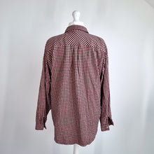 Load image into Gallery viewer, Next Checked Shirt Pink Black UK 20 Plaid Flannel 100% Cotton Lumberjack Blouse
