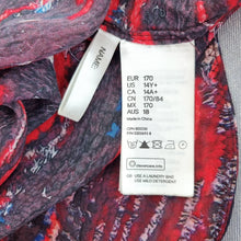 Load image into Gallery viewer, Isabel Marant x H&amp;M Blouse 100% Silk Size 14Y+ UK 8 10 Abstract Studded Peasant
