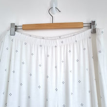 Load image into Gallery viewer, NEW White Company Pyjamas Set Trousers Cami Jersey Ivory Modal Lace Dot PJ XL
