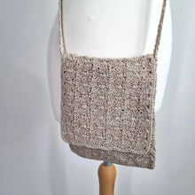 Load image into Gallery viewer, Crossbody Bags Bundle x2 Harrods Woven Macrame Faux Leather Gold Hardware Lot
