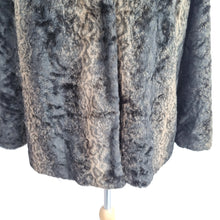 Load image into Gallery viewer, M&amp;S Faux Fur Jacket Per Una Swing Coat Brown Short Lined Evening Party Medium
