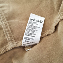 Load image into Gallery viewer, Marks &amp; Spencer Shirt Faux Suede Beige Blouse Top Chamois Button Down Size 16
