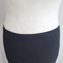 Load image into Gallery viewer, Long Tall Sally Skirt Maxi UK 18 Black Fit &amp; Flare Elasticated Waist Long Party
