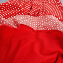 Load image into Gallery viewer, Laura Ashley Dress Red Polka Dot Pockets Button Down Cotton Lined Retro 50s 12
