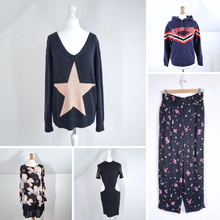 Load image into Gallery viewer, Bundle Clothes UK 6 XS 5 Pieces Ladies Sandro Hush Guess Masai Jumpers Job Lot

