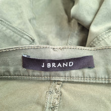 Load image into Gallery viewer, J Brand Jeans Super Skinny Size W24 Khaki Green Stretch Denim Drainpipe Low Rise
