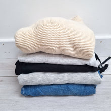 Load image into Gallery viewer, Bundle Clothes UK 14 XS 5 Pieces Ladies Superdry Linen Jeans Jumper Job Lot
