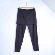 Load image into Gallery viewer, Joe Browns Leggings with Skirt Black Full Length Layered Skirted High Rise 16 18
