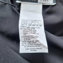 Load image into Gallery viewer, Sportmax Dress Black NEW Wool Skater Max Mara Ruffles Long Sleeves Mini UK 8
