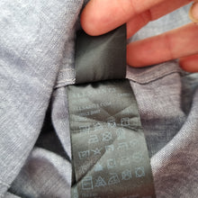 Load image into Gallery viewer, AllSaints Mens Shirt Linen Cotton Blend XL Light Blue Long Sleeves Chambray
