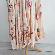 Load image into Gallery viewer, Antica Sartoria Dress Midi Pockets Summer 100% Cotton Light Pink Beach S M
