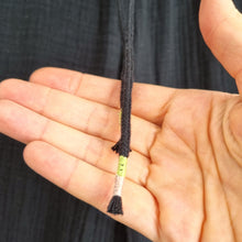 Load image into Gallery viewer, M&amp;S Per Una Trousers Wide Leg 16 Cheesecloth Black Palazzo High Rise 100% Cotton
